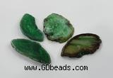 NGP1192 30*50mm - 55*70mm freeform agate gemstone pendants wholesale