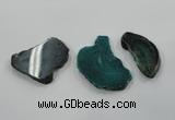 NGP1196 30*50mm - 40*70mm freeform agate gemstone pendants wholesale