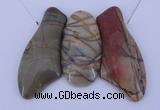 NGP12 Picasso jasper gemstone pendants set jewelry wholesale