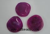 NGP1243 40*50mm - 45*55mm freeform agate gemstone pendants wholesale