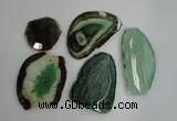 NGP1261 35*45mm - 45*70mm freeform agate gemstone pendants wholesale