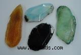 NGP1264 35*45mm - 45*65mm freeform agate gemstone pendants wholesale