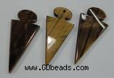 NGP1311 25*60mm – 32*65mm yellow tiger eye pendants wholesale