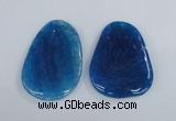 NGP1867 40*52mm - 40*58mm freeform agate gemstone pendants