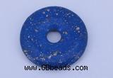 NGP217 5*30mm fashion dyed lapis lazuli gemstone donut pendant