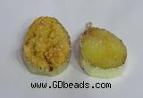 NGP2470 45*55mm - 50*65mm freeform druzy agate pendants wholesale