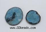 NGP2714 45*50mm - 55*75mm freeform druzy agate pendants