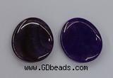 NGP3231 42*52mm - 45*55mm freeform agate gemstone pendants