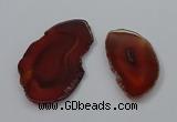 NGP4248 30*50mm - 45*75mm freefrom agate pendants wholesale