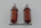 NGP5006 8*30mm sticks goldstone pendants wholesale