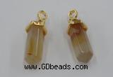 NGP5036 8*30mm sticks agate gemstone pendants wholesale