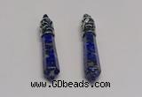 NGP5409 10*65mm sticks lapis lazuli gemstone pendants wholesale