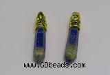 NGP5442 10*65mm sticks lapis lazuli gemstone pendants wholesale