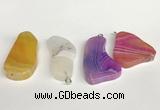 NGP5729 20*40mm - 30*45mm freeform agate pendants wholesale