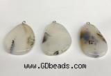 NGP5736 25*38mm - 32*45mm freeform agate pendants wholesale