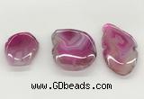 NGP5784 30*45mm - 40*60mm freeform agate slab pendants