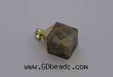 NGP6774 15*22mm cube moonstone gemstone pendants wholesale