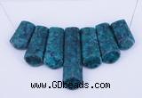 NGP71 Fashion chrysocolla gemstone pendants set jewelry wholesale