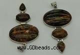 NGP8036 50*82mm - 52*86mm Africa stone pendant set jewelry