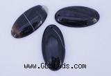 NGP884 5PCS 25*49mm oval agate gemstone pendants wholesale