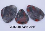 NGP940 5PCS 35-45mm*45-65mm freeform jasper gemstone pendants