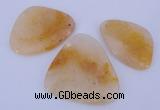 NGP954 5PCS 35-50mm*40-60mm freeform jade gemstone pendants