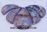 NGP96 Dyed imperial jasper gemstone pendants set jewelry wholesale