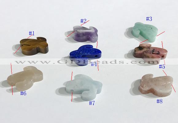 NGP9744 14*18mm mixed gemstone pendants wholesale