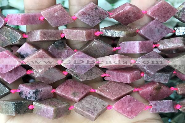 NUGG101 15 inches 12*18mm - 13*20mm freeform jasper gemstone beads