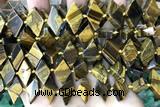 NUGG118 15 inches 12*18mm - 13*20mm freeform yellow tiger eye beads