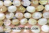 NUGG155 15 inches 10*12mm - 13*18mm nuggets citrine beads