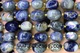 NUGG172 15 inches 10*12mm - 13*18mm nuggets sodalite beads