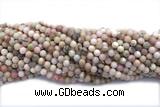 OPAL05 15 inches 6mm round pink opal gemstone beads