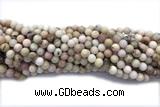 OPAL06 15 inches 8mm round pink opal gemstone beads