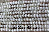 PEAR17 14 inches 4mm – 5mm white freshwater pearl beads