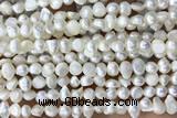 PEAR24 14 inches 5mm – 6mm white freshwater pearl beads