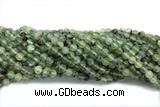 QUAR06 15 inches 6mm round green rutilated quartz gemstone beads