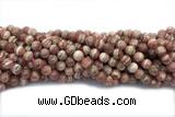 RHOD09 15 inches 9mm round rhodochrosite gemstone beads