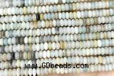 ROND164 15 inches 2*4mm rondelle amazonite gemstone beads