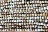 SEAS01 15 inches 4mm round dyed imperial jasper beads