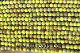 SEAS09 15 inches 4mm round dyed imperial jasper beads