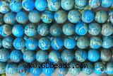 SEAS109 15 inches 10mm round dyed imperial jasper beads