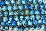 SEAS115 15 inches 10mm round dyed imperial jasper beads