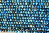 SEAS12 15 inches 4mm round dyed imperial jasper beads