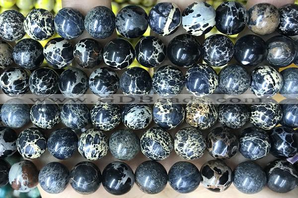 SEAS126 15 inches 10mm round dyed imperial jasper beads