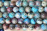 SEAS132 15 inches 12mm round dyed imperial jasper beads