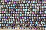 SEAS22 15 inches 4mm round dyed imperial jasper beads