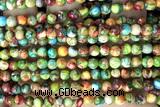 SEAS26 15 inches 4mm round dyed imperial jasper beads