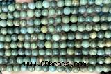 SEAS38 15 inches 6mm round dyed imperial jasper beads