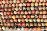 SEAS51 15 inches 6mm round dyed imperial jasper beads